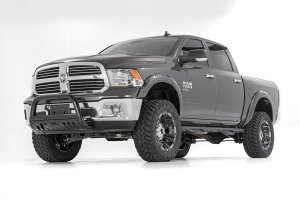 Ram 1500 Bull Bar - Front - Rough Country - Rough Country - Black - '19-'23